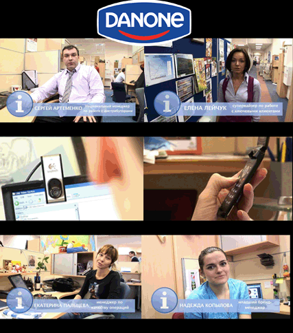 Corporate educational video for Danone